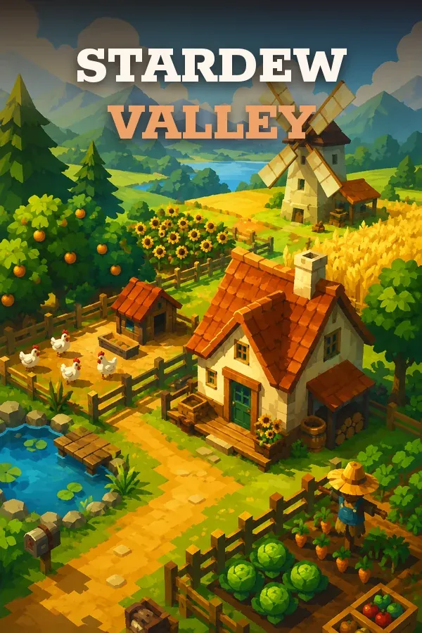 Pelin Stardew Valley kansikuva